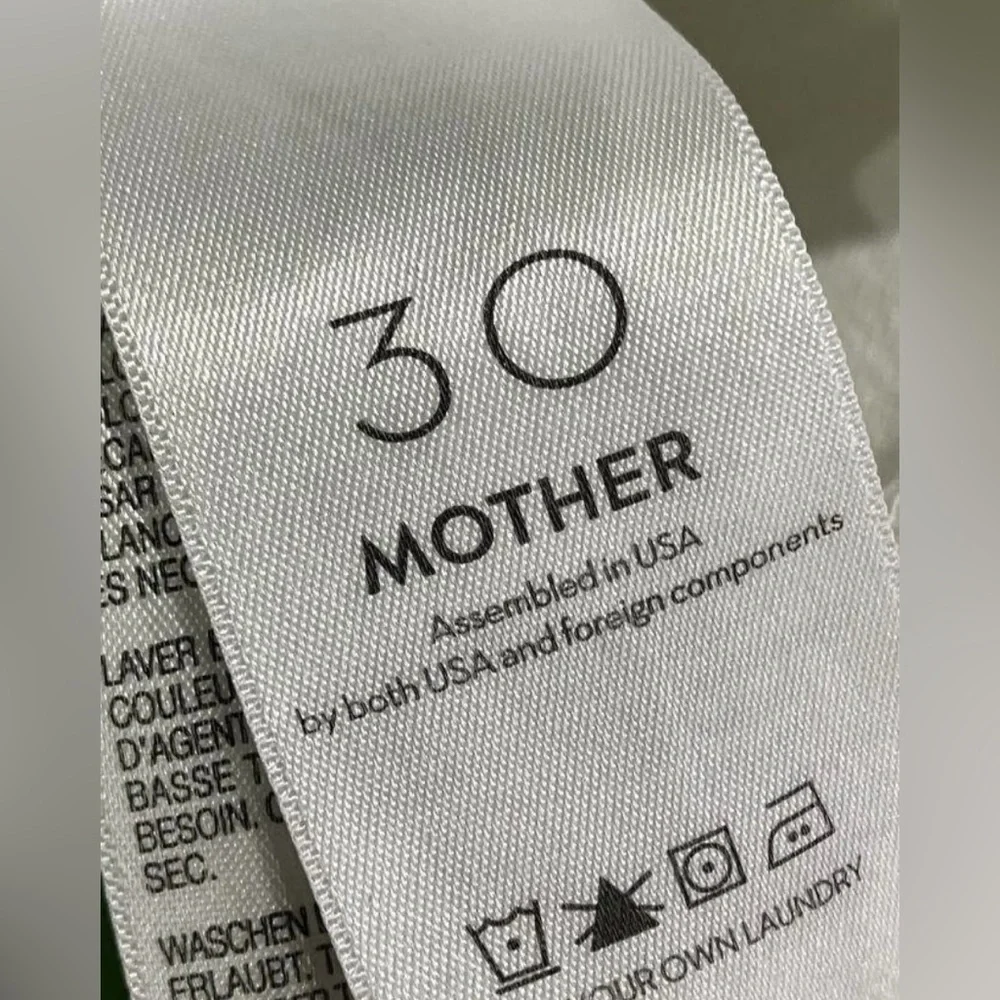 Mother The Hustler Ankle Fray Women’s Size 30 - Picture 6 of 7